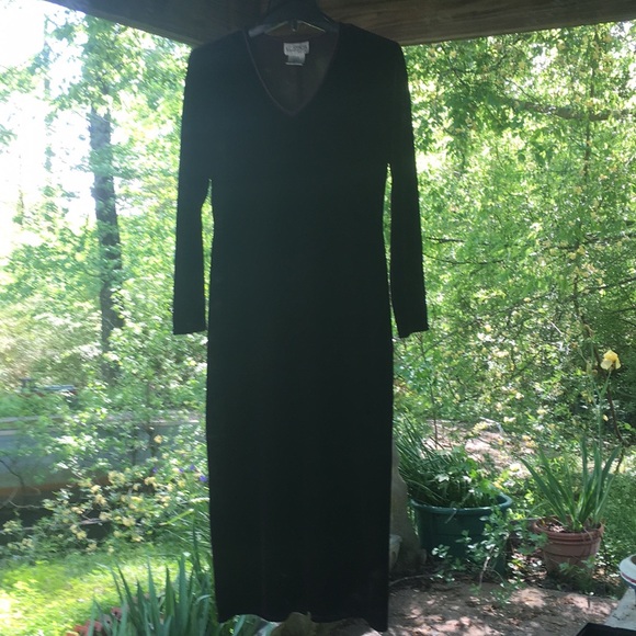 K.C. Spencer NY Velour Dress 4P - Picture 1 of 3